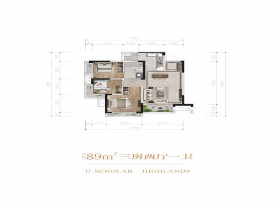 优品道·资溪学府户型图
