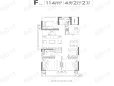 阳光城翡丽瑞府f户型户型图