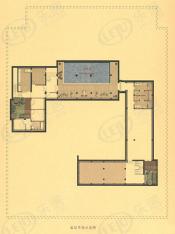 九间堂别墅房型: 单栋别墅;  面积段: 702 －730 平方米;户型图