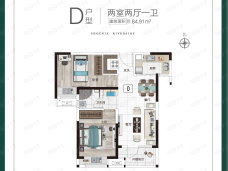 洛阳华耀城佳兆业凤鸣水岸户型图,房型图,平面图,小区