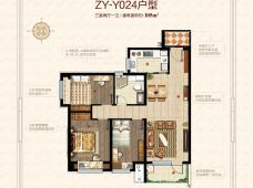 碧桂园凤凰琉璃海ZY-Y024户型图
