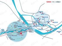 万科大樟溪岸位置交通图
