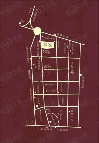 迪亚小城位置交通图