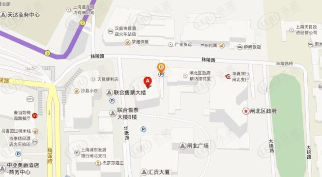 上海华象大楼位置交通图