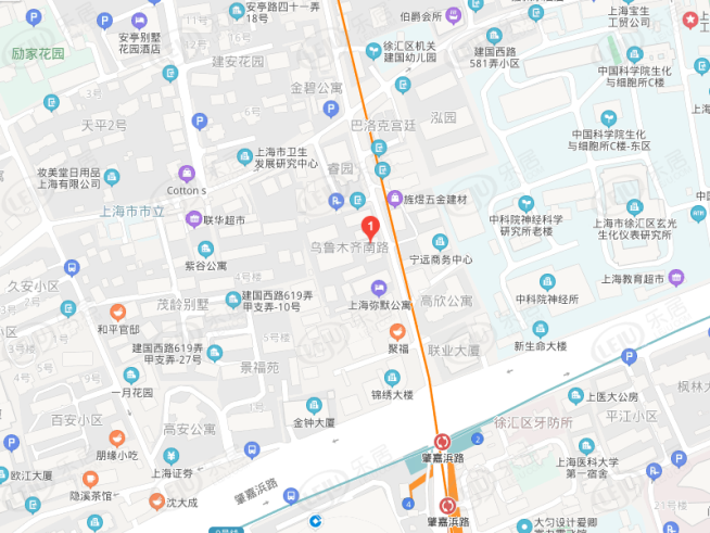 乌南公馆位置交通图