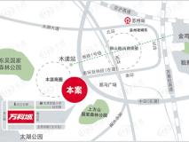 胥江城市花园位置交通图