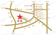 海逸锦绣蓝湾位置交通图