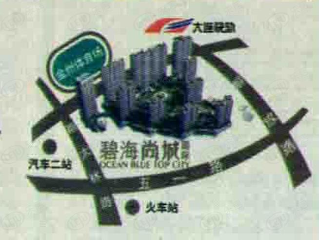 碧海尚城位置交通图
