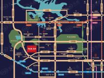 华生城首府位置交通图