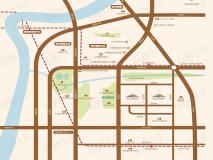 合生东郊别墅位置交通图