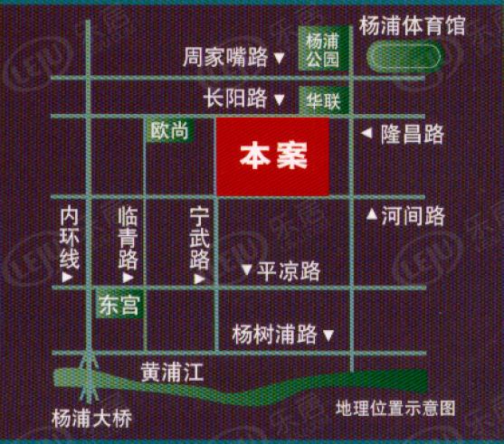 珠江香樟南园三期位置交通图