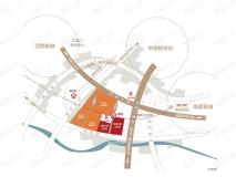 中海城南公馆（商铺）位置交通图
