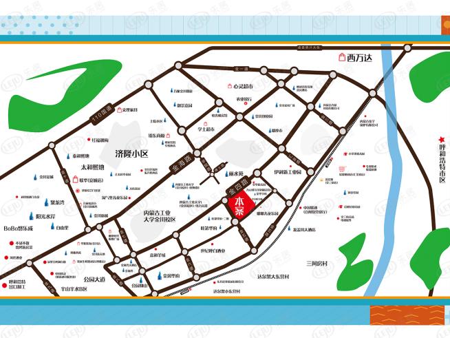蝶公馆位置交通图