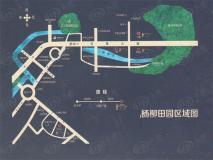 杨柳田园位置交通图