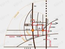 雅居乐锦城位置交通图