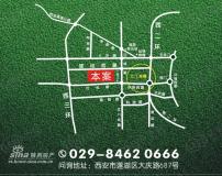 东尚观湖位置交通图