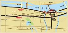 湘江世纪城位置交通图