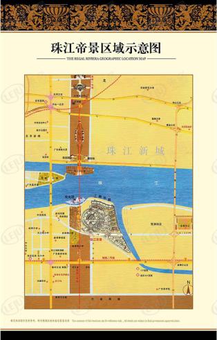珠江帝景位置交通图