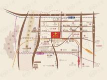 黄兴南5号位置交通图