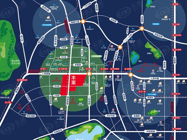 佳兆业城市广场位置交通图